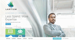 Desktop Screenshot of lantium.com